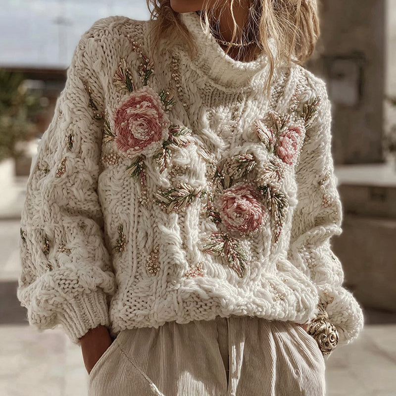 Pull au style vintage intemporel