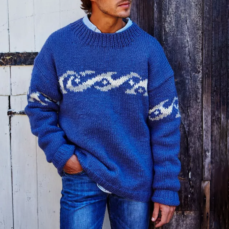 Pull au design classique