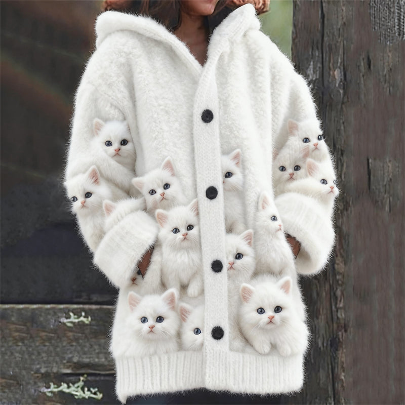Cardigan au style vintage intemporel