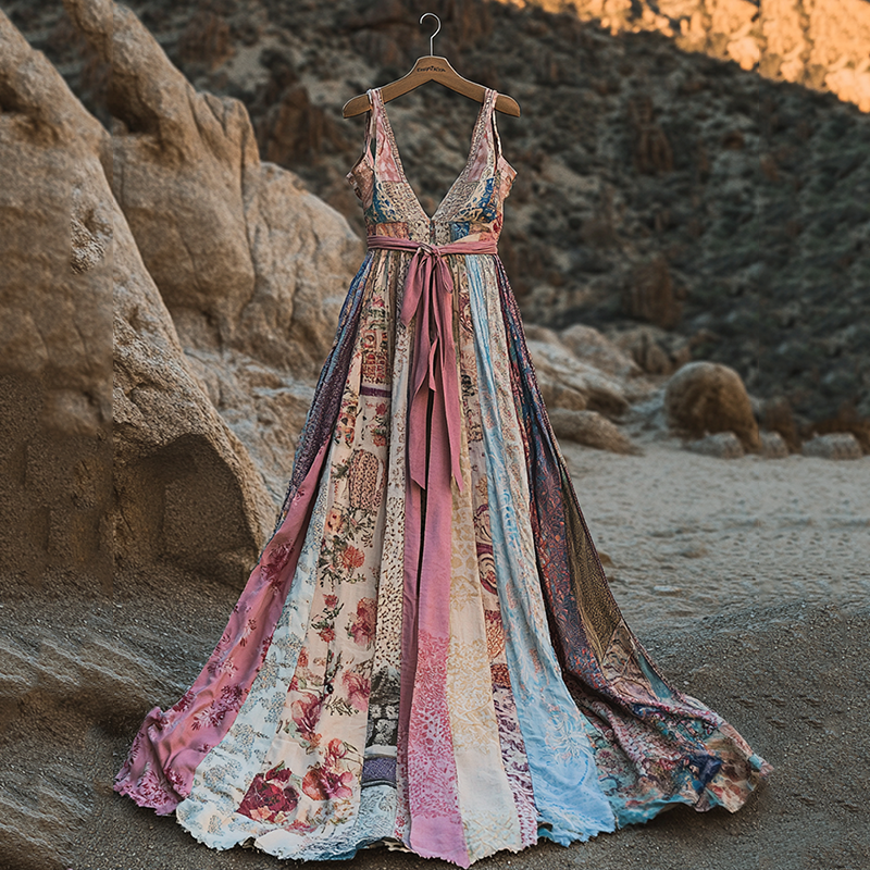 Robe au style vintage intemporel