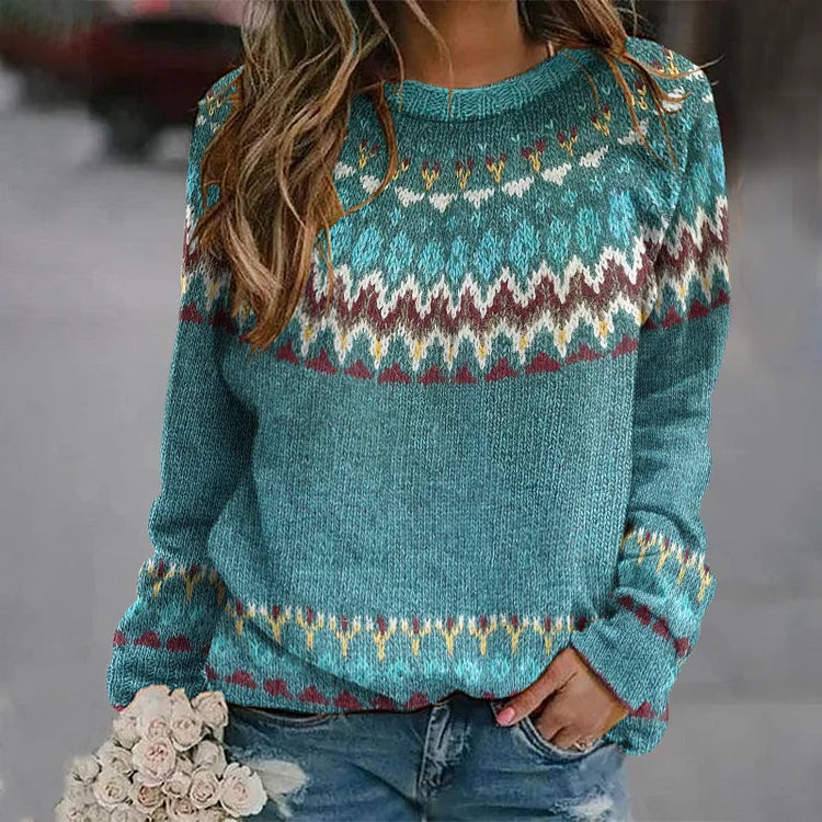 Pull au design réfléchi