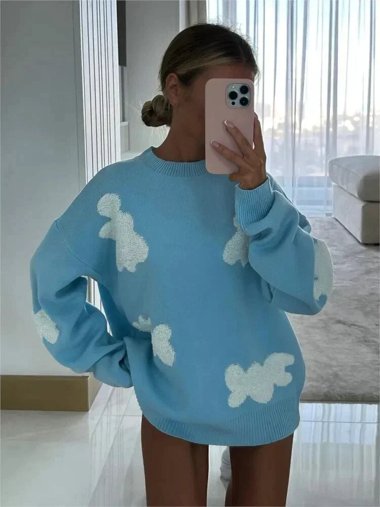 Pull au design réfléchi