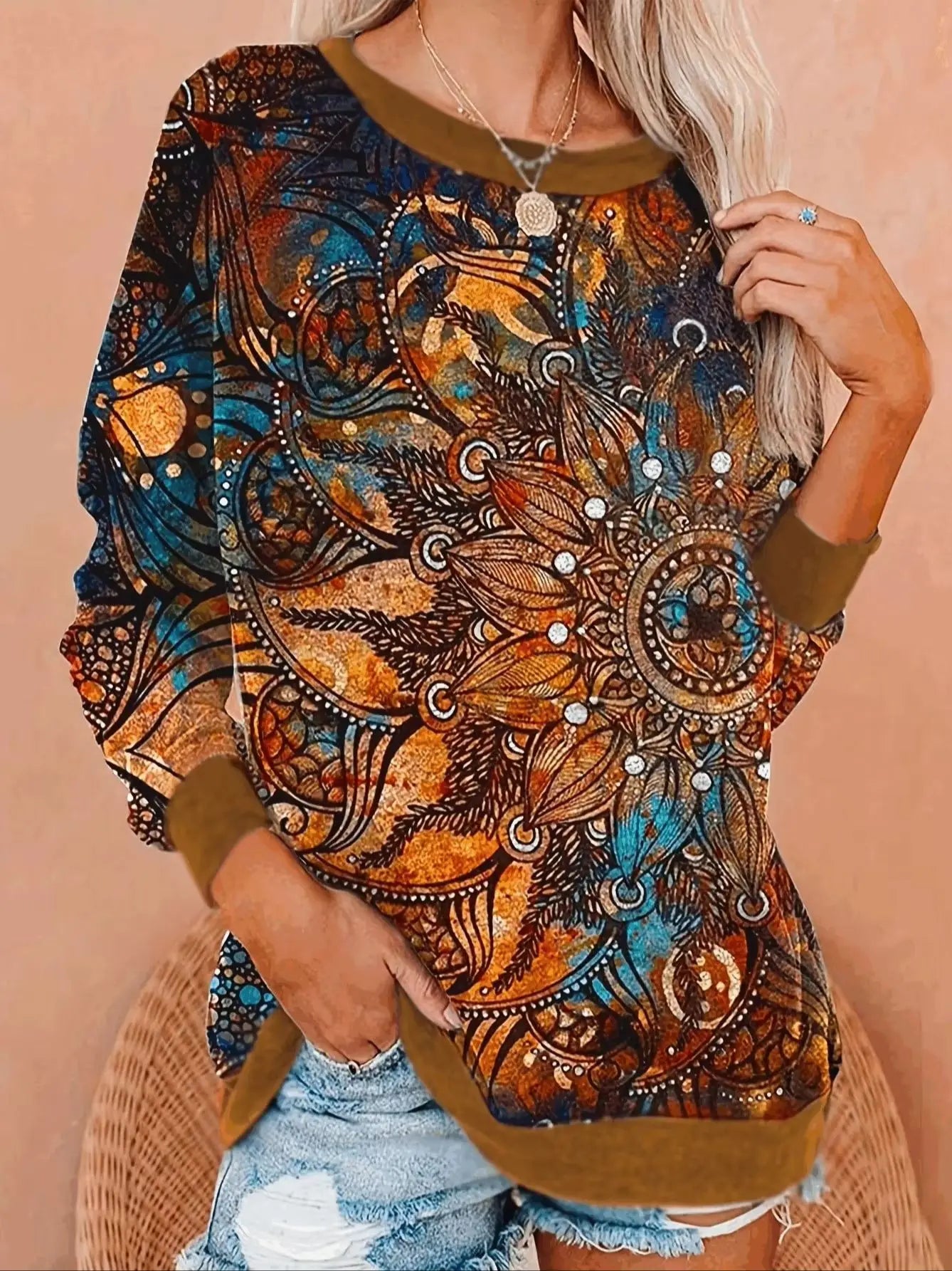 Vibrant et unique Chemise