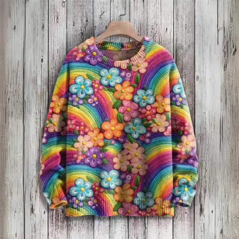 Pull au design réfléchi