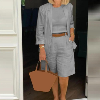 EP | Ensemble veste et short de luxe pour femmes