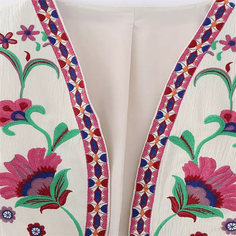 EP | Gilet à fleurs