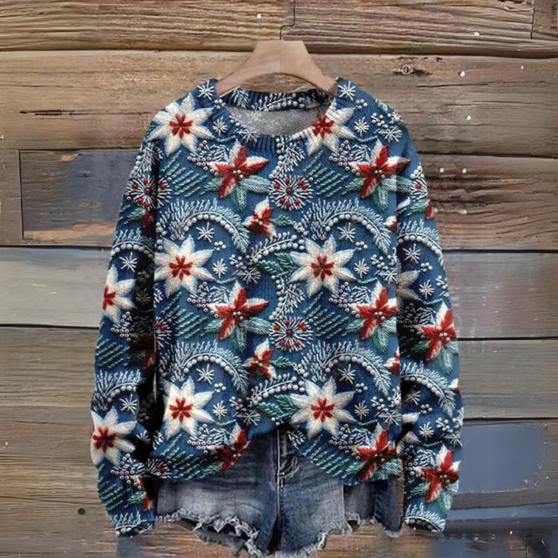 Pull au design réfléchi