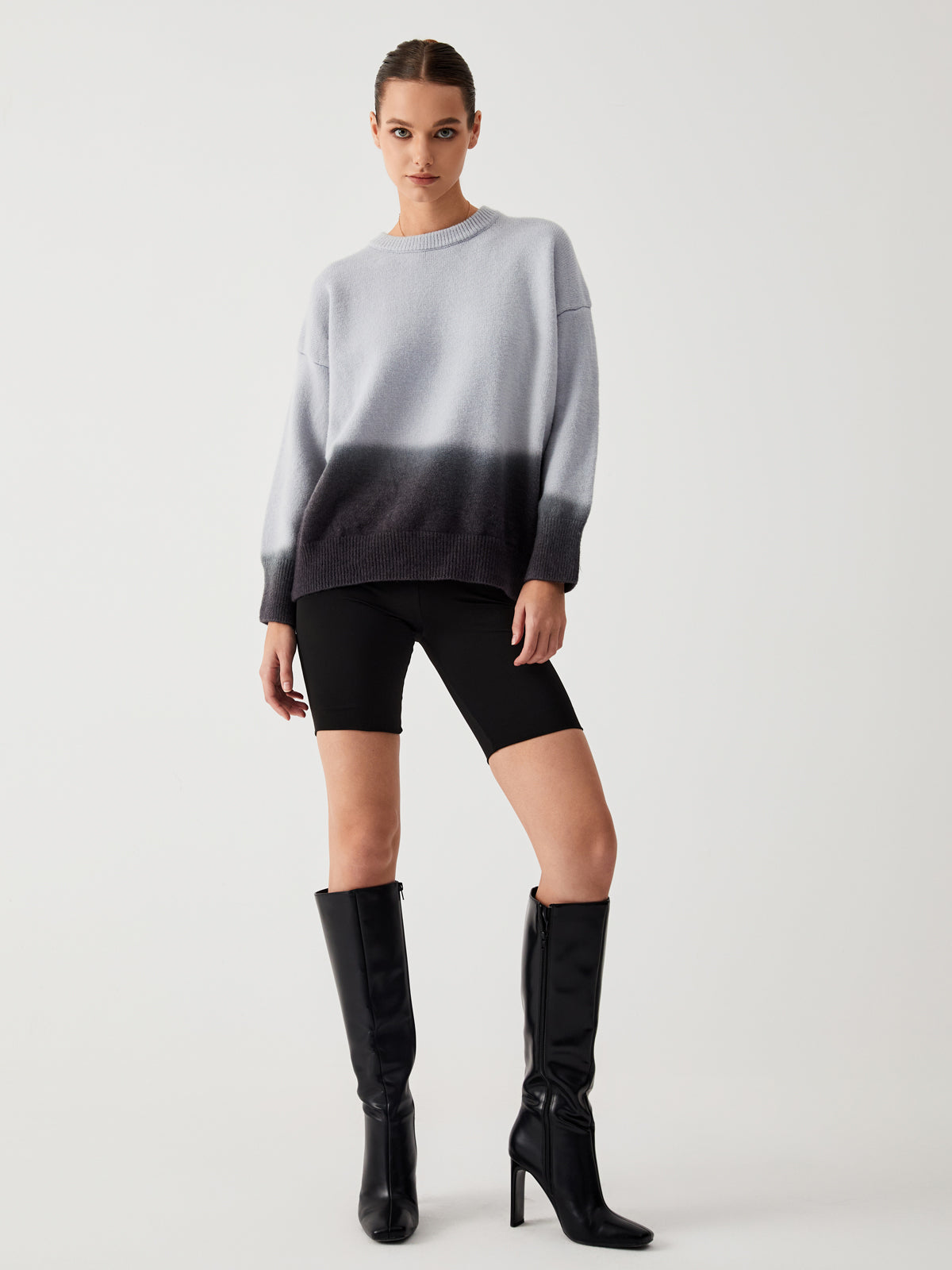 EP | Ombre pullover grande taille