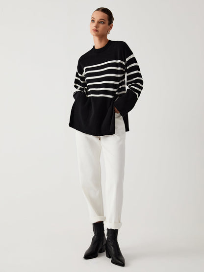 EP | Pull oversize à rayures
