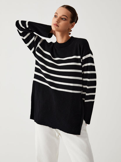 EP | Pull oversize à rayures