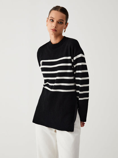 EP | Pull oversize à rayures