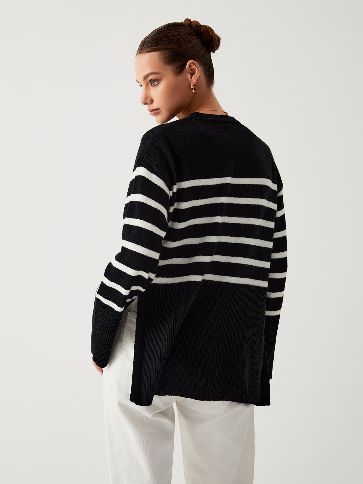 EP | Pull oversize à rayures
