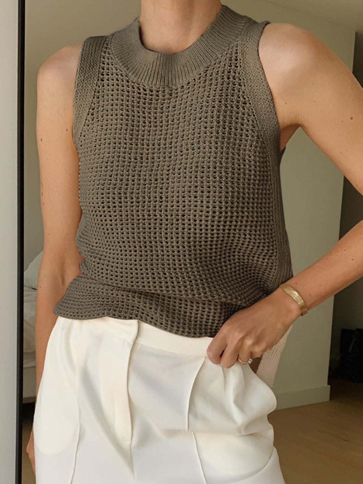 EP | Gilet Solide et Maille Hollow
