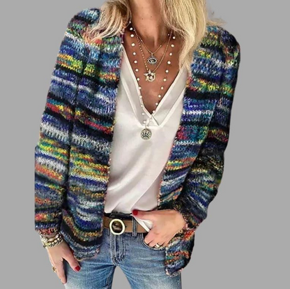 EP | cardigan multicolore et doux