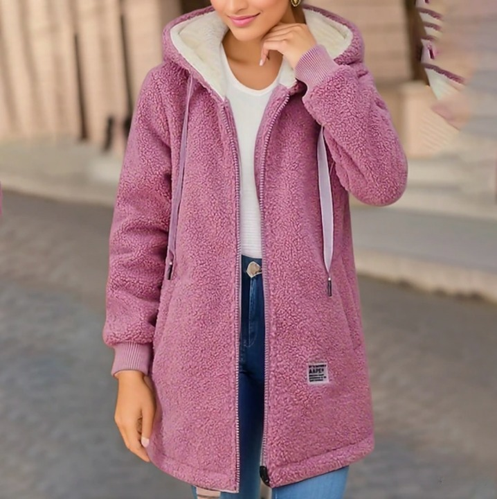EP | manteau chaud et tendance en teddy