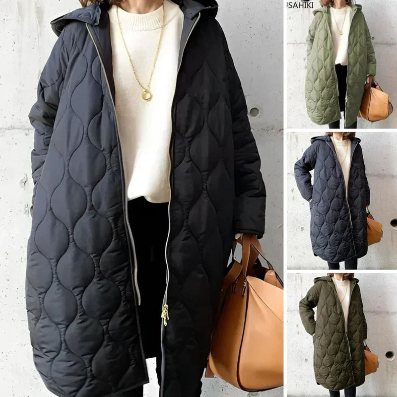 SL | Manteau matelassé avec capuche