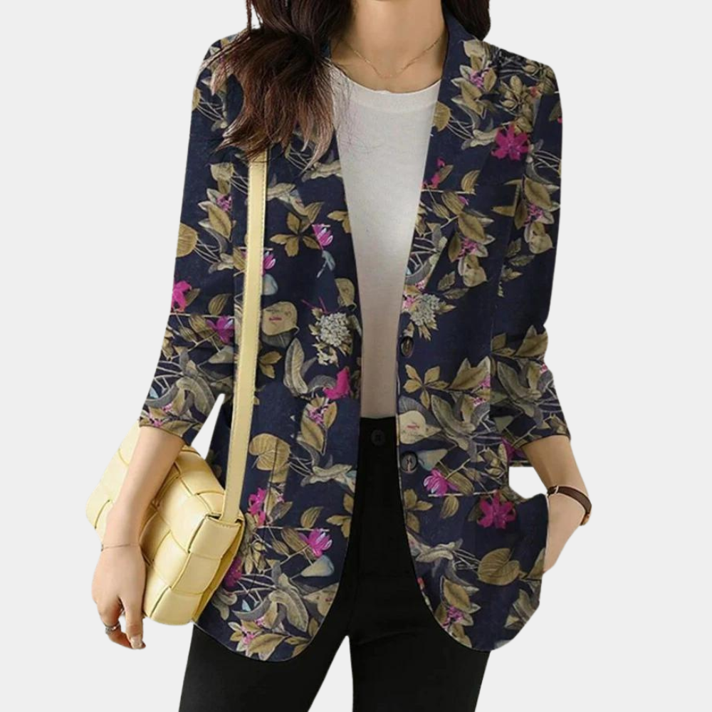 EP | Blazer femme avec motif à fleurs