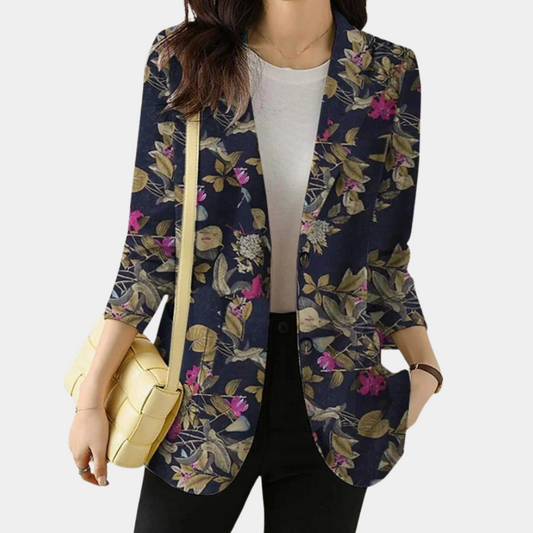 EP | Blazer femme avec motif à fleurs