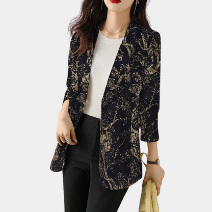 EP | Blazer femme avec motif à fleurs