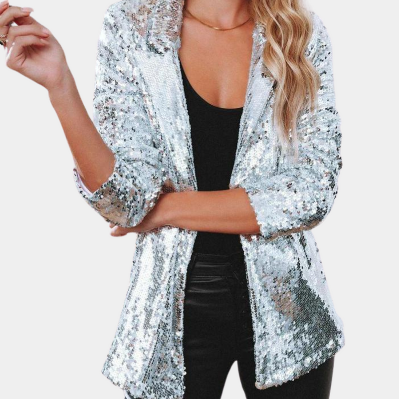 EP | Blazer chic à paillettes pour femmes