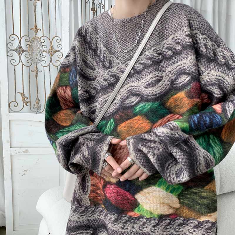 Pull vintage classique