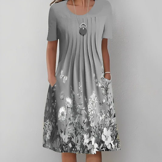 SL | Robe midi avec imprimé fleuri