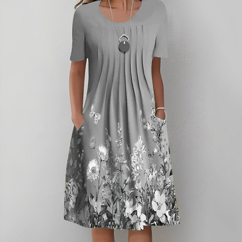 SL | Robe midi avec imprimé fleuri