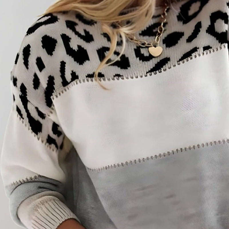 Pull au design réfléchi
