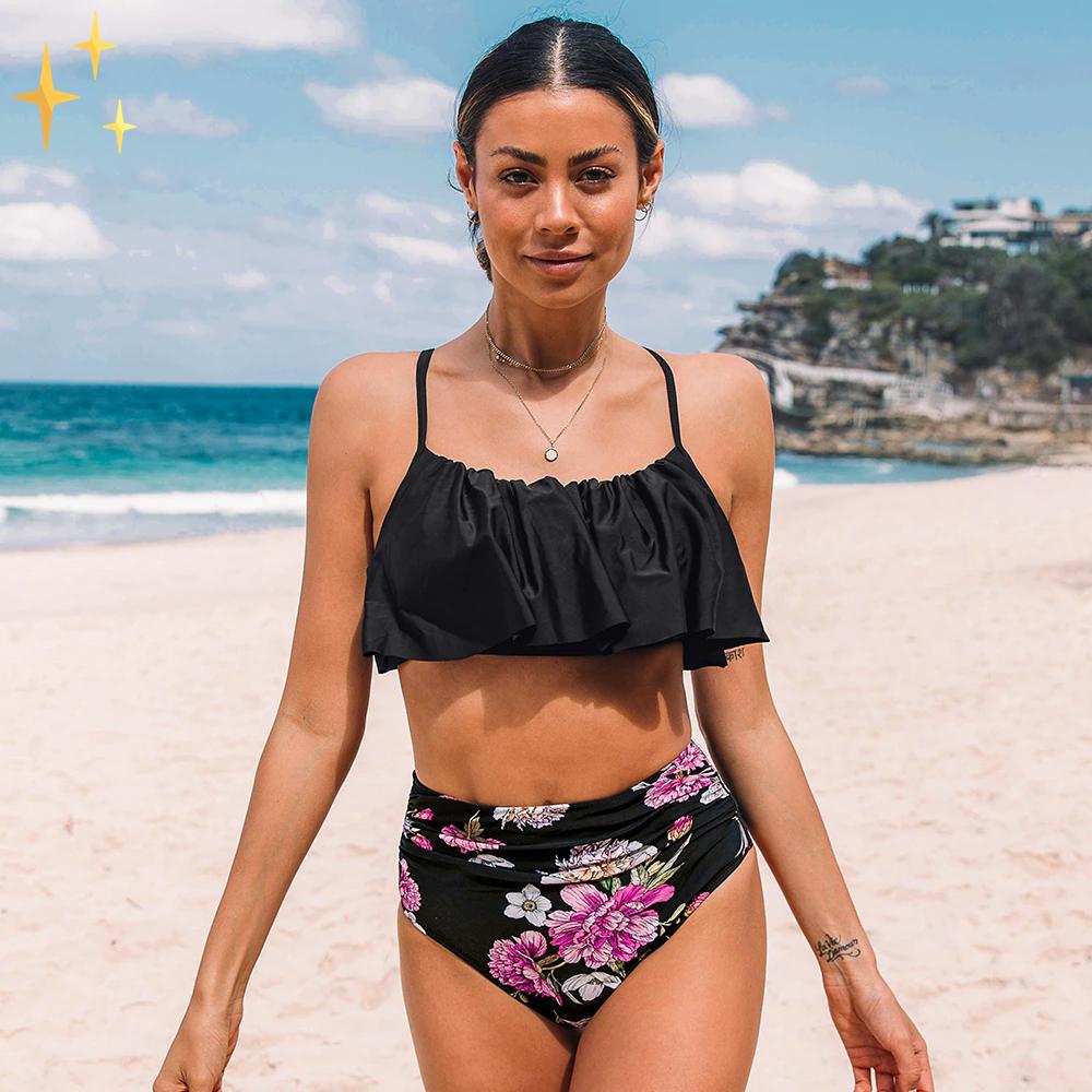 Eugenia® | Bikini Top + High Waisted Pants - Feel Confident and in the Sun