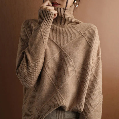 Pull au design réfléchi