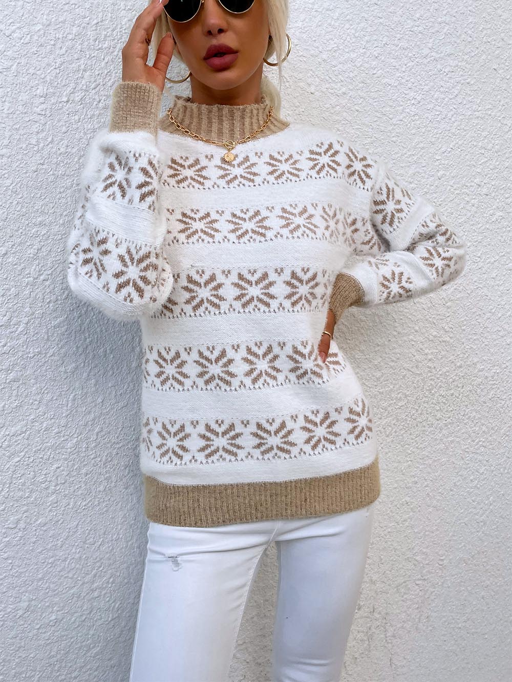 Pull au design classique