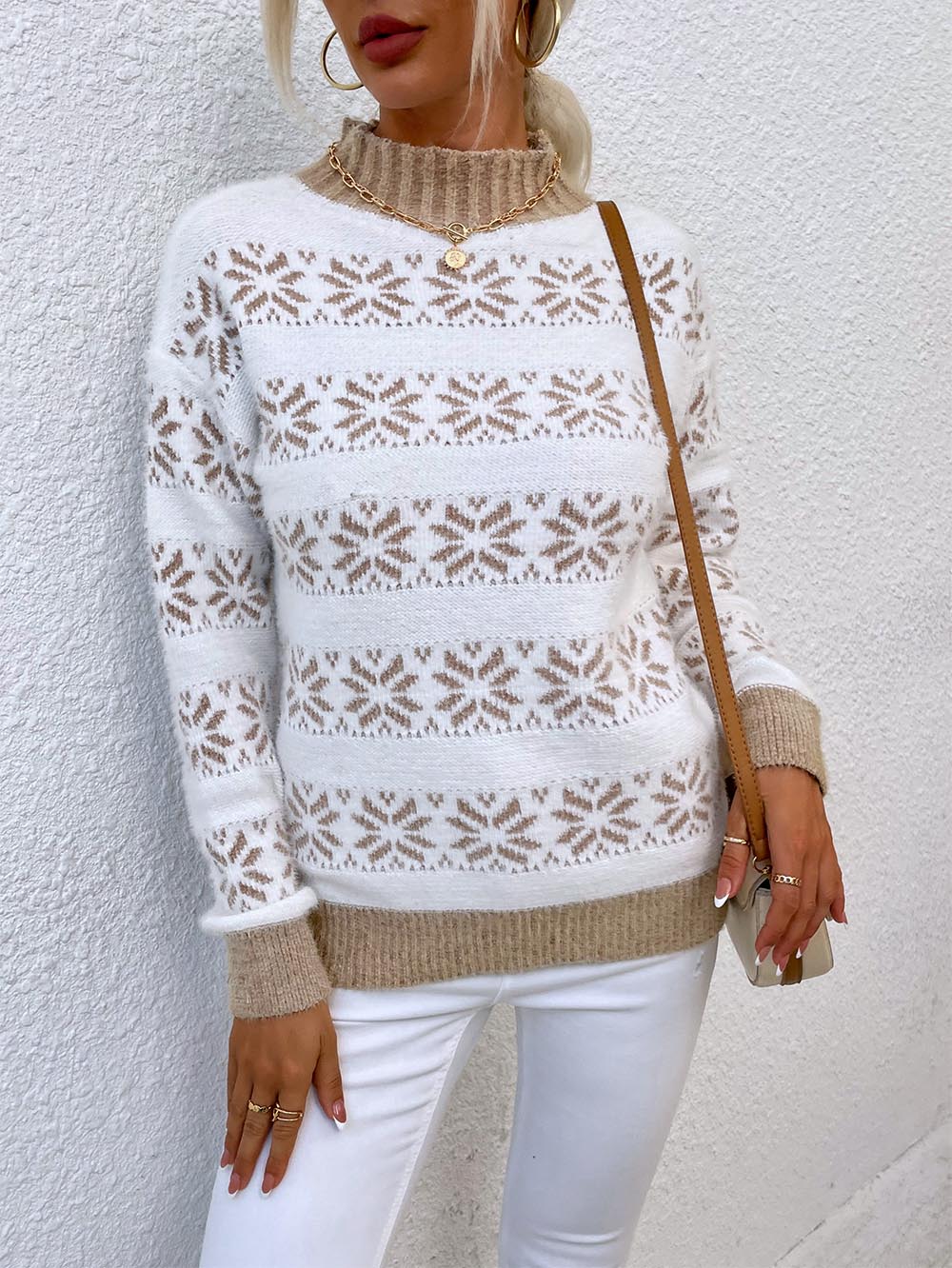 Pull au design classique