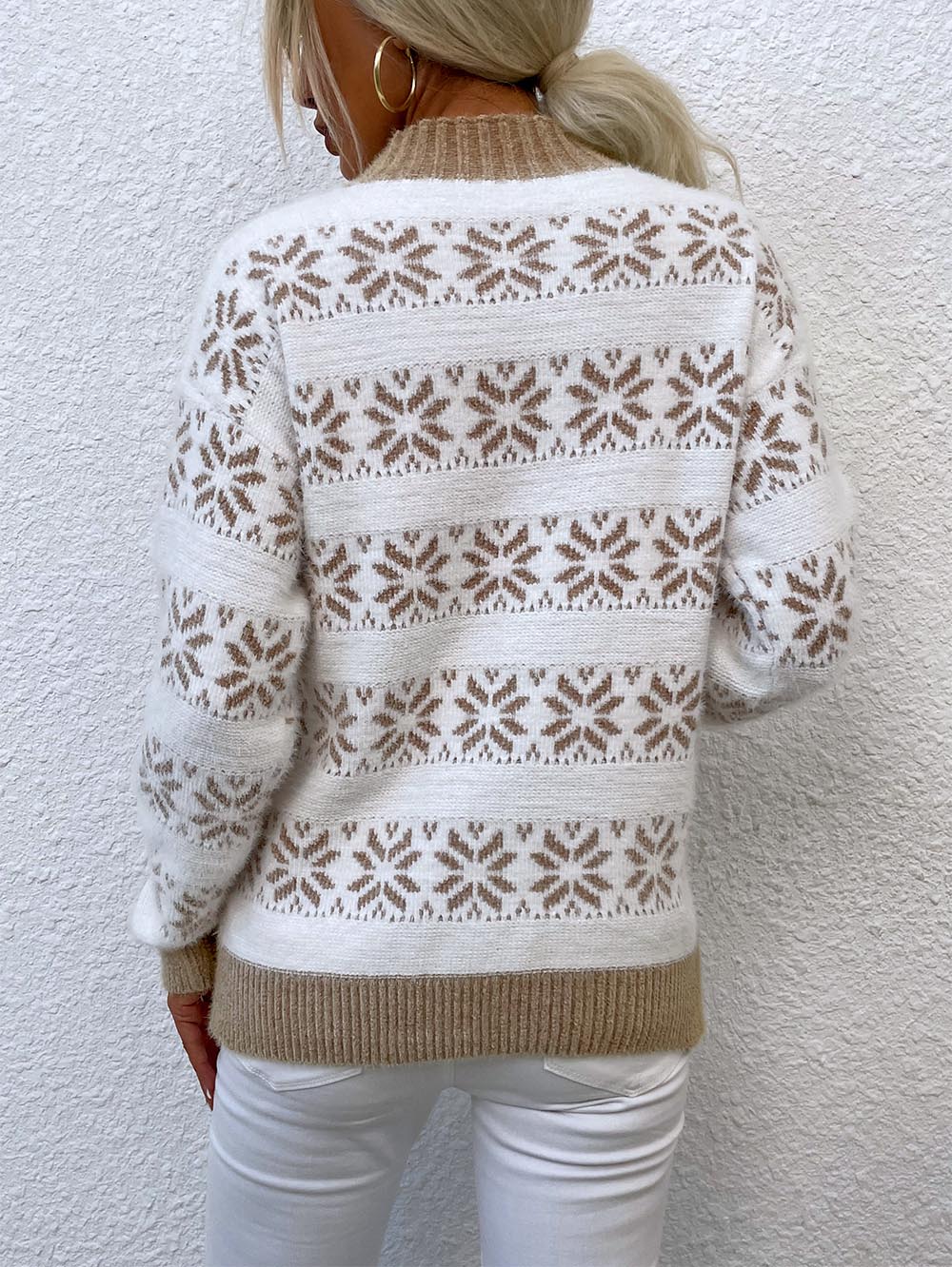 Pull au design classique