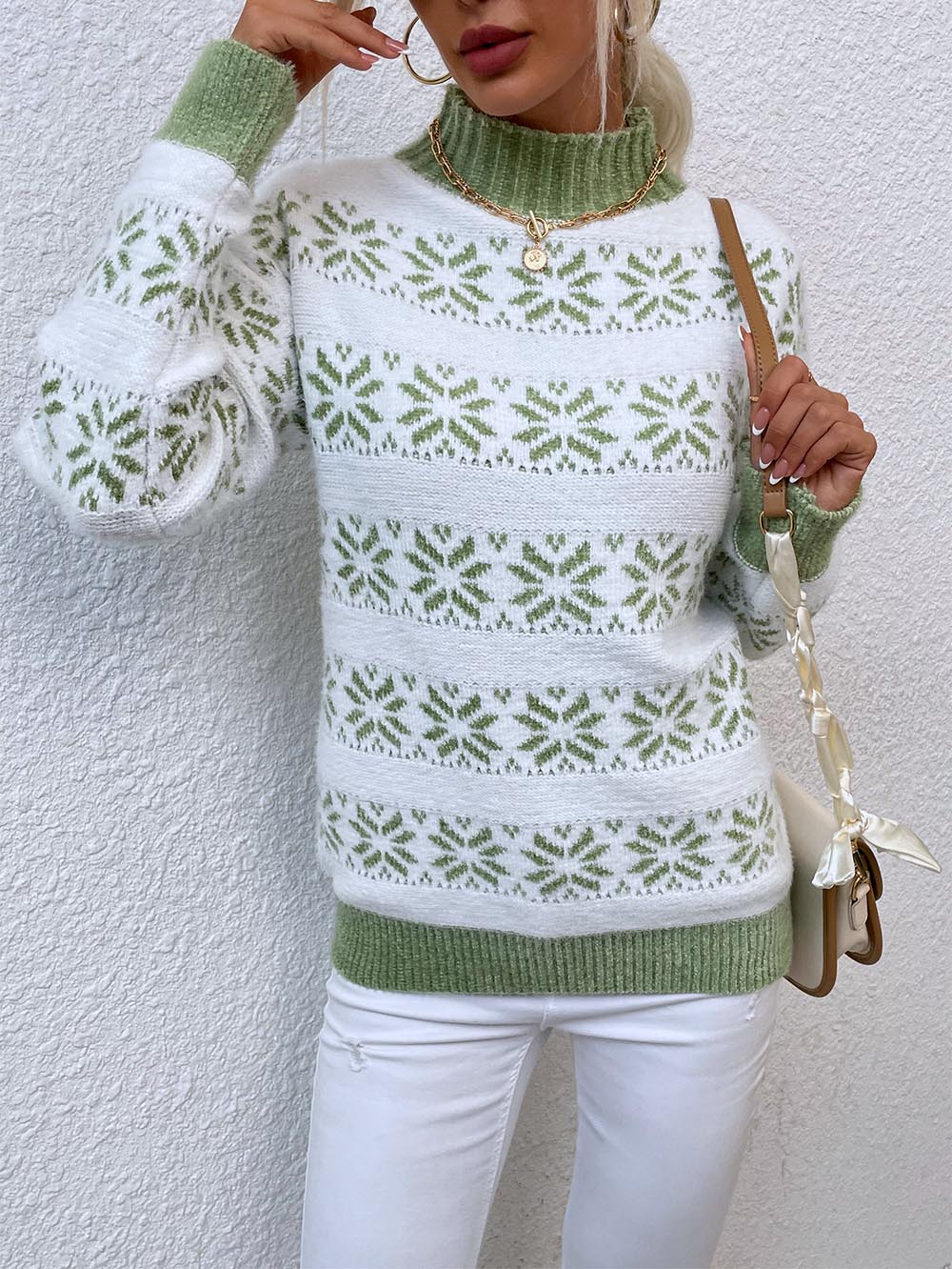 Pull au design classique