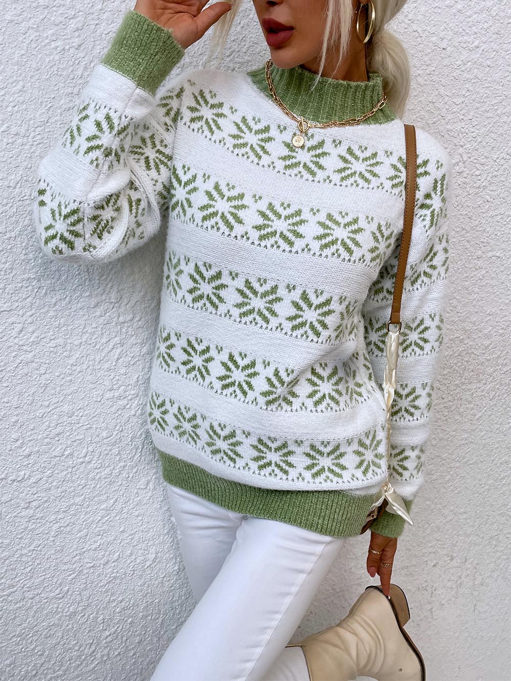 Pull au design classique