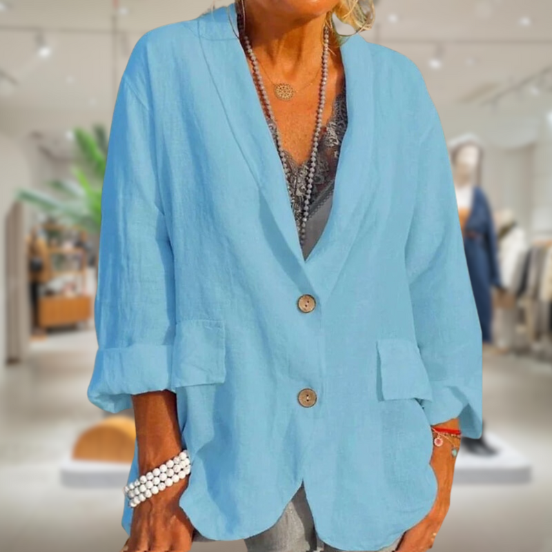 EP | Blazer stylé avec boutons pour femmes