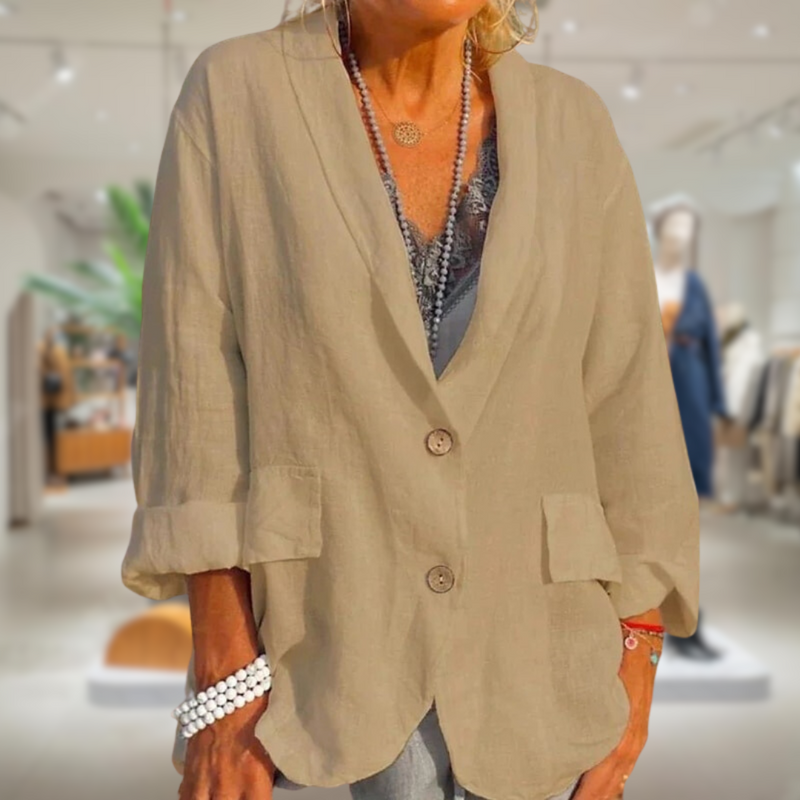 EP | Blazer stylé avec boutons pour femmes