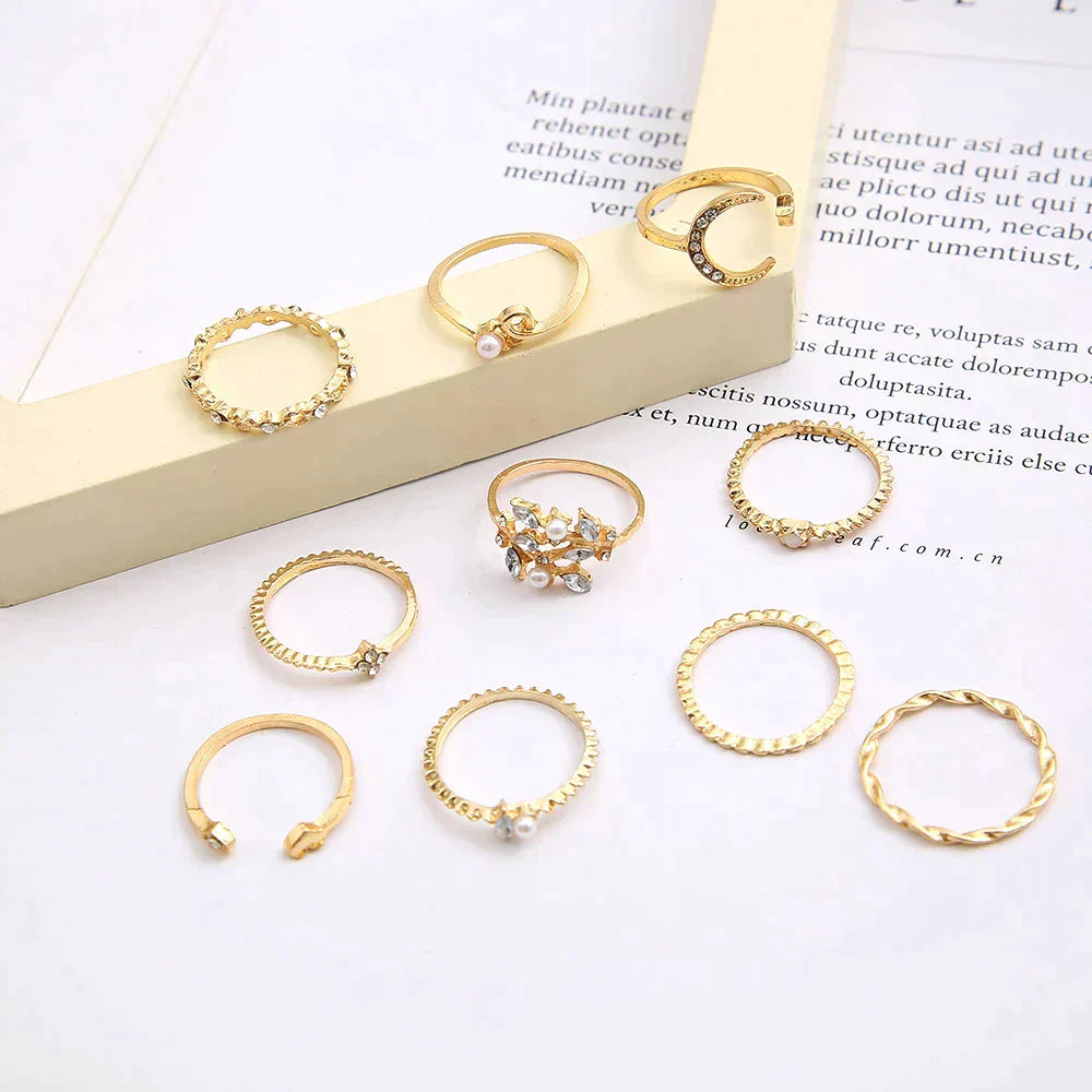 Or Bague élégant pour toute occasion