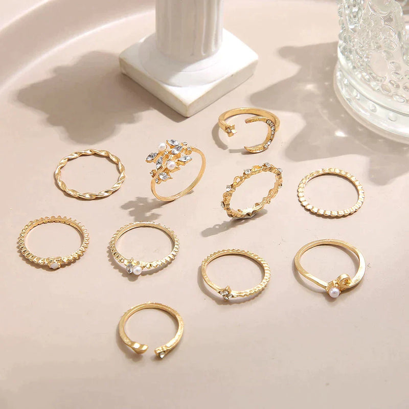 Or Bague élégant pour toute occasion