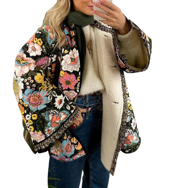 EP | Manteau d'été léger avec imprimé floral