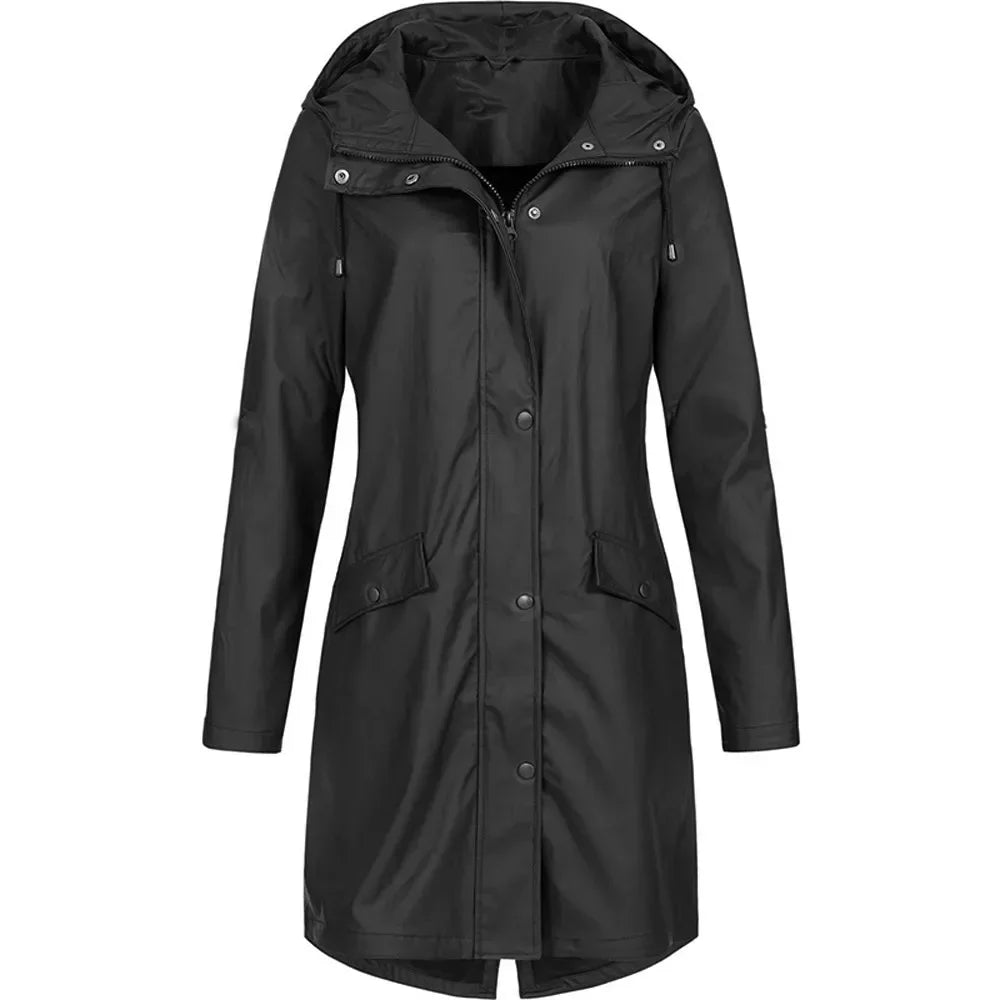 EP | Veste imperméable longue pour l'extérieur