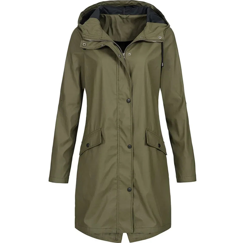 EP | Veste imperméable longue pour l'extérieur