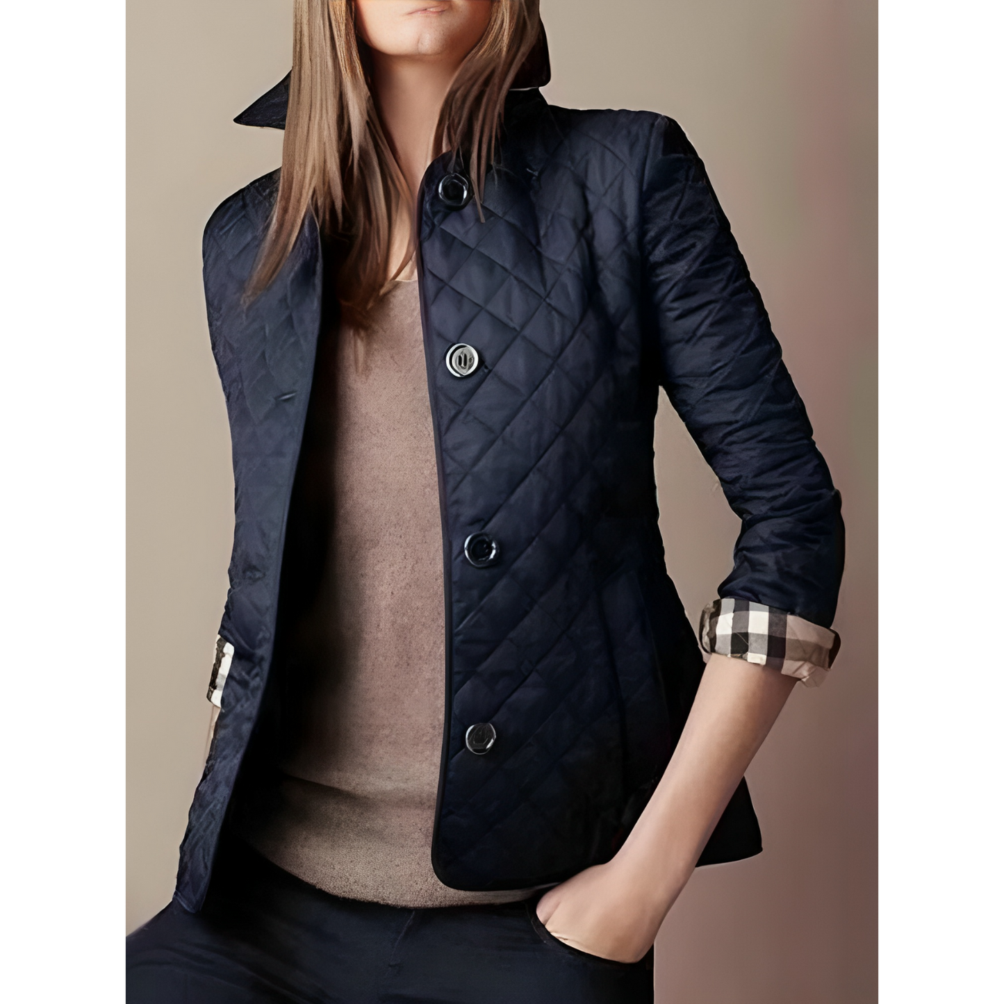 Veste au design réfléchi