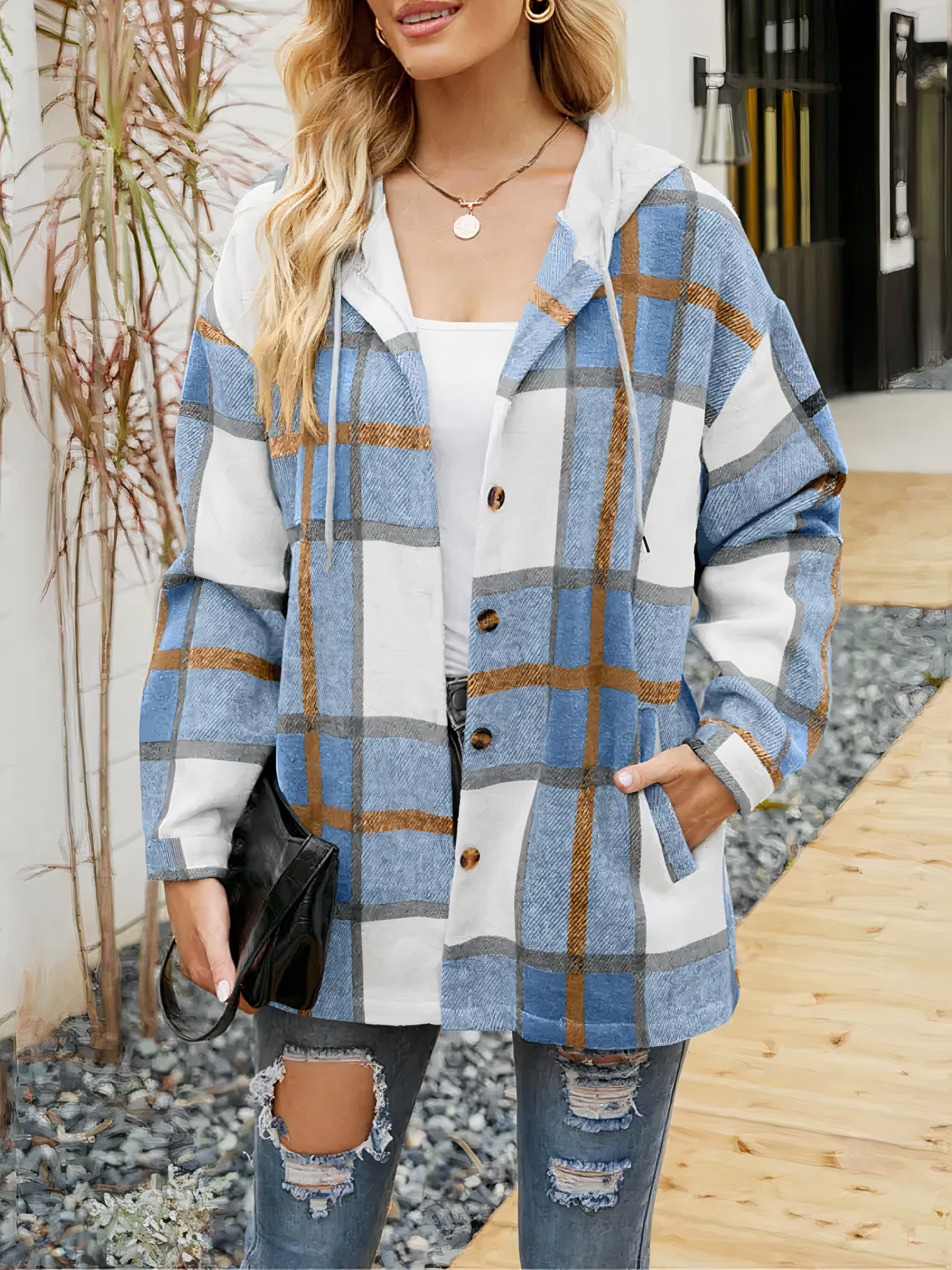 Veste au design gracieux