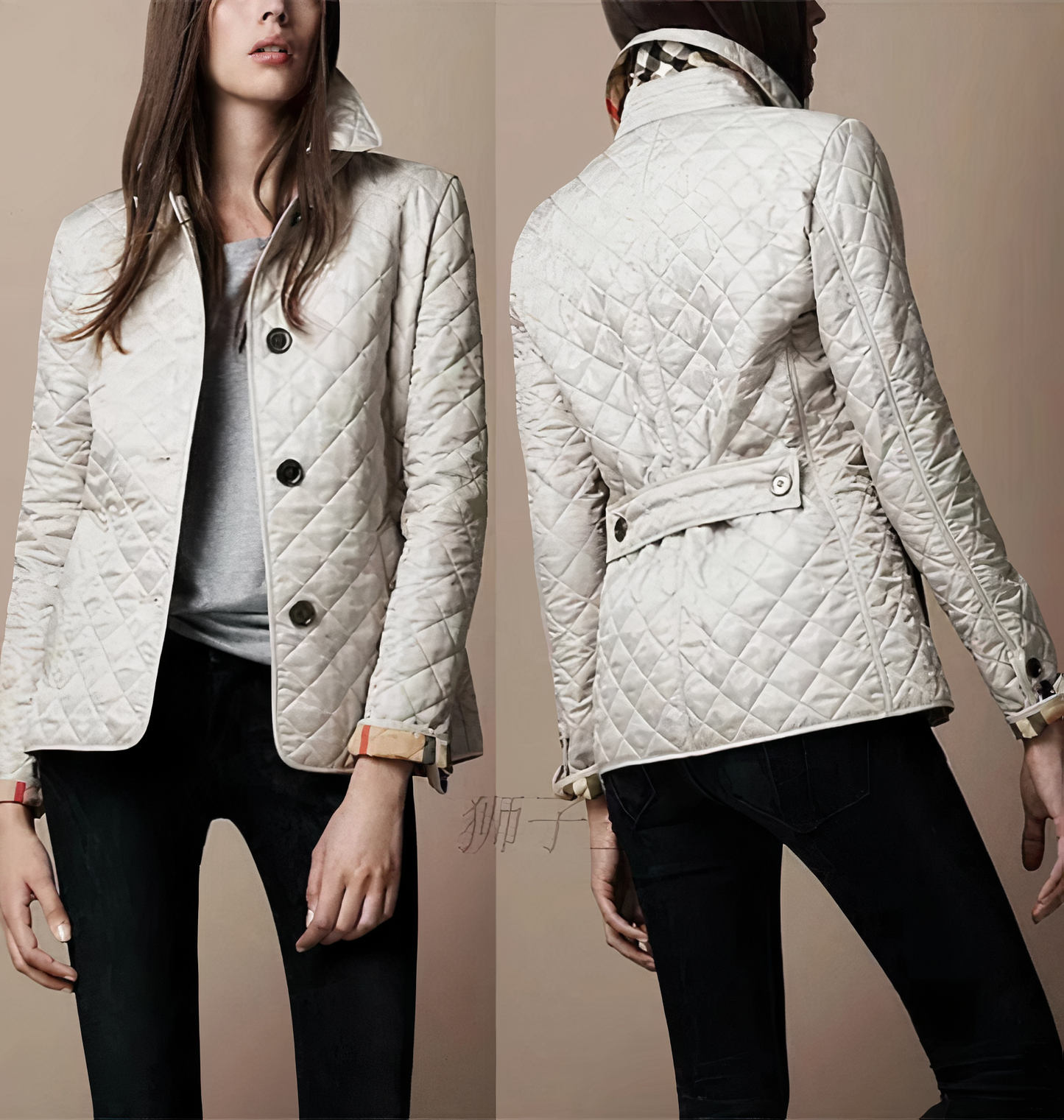 Veste au design réfléchi