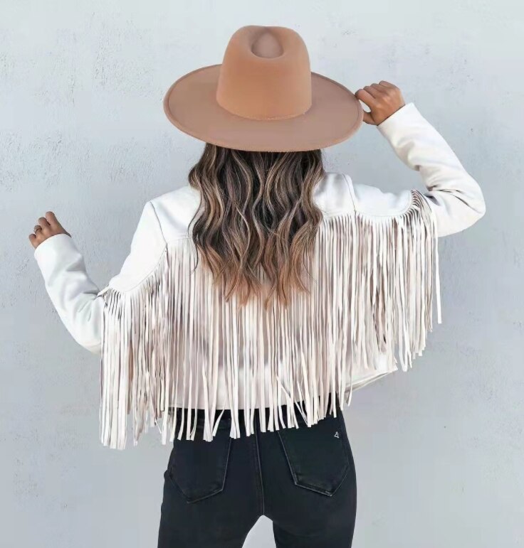 EP | Veste rétro-chic à franges
