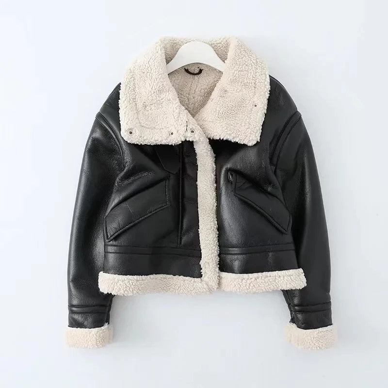 EP | Reed Jacket I Veste en cuir pour femmes