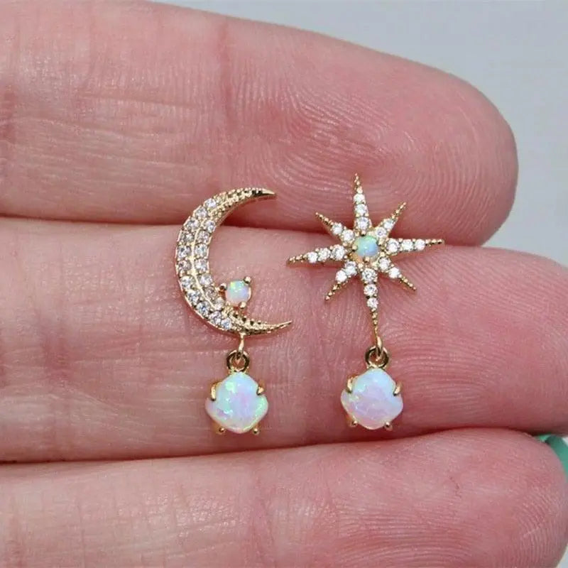 Or Boucle d'oreille romantique pour moments spéciaux