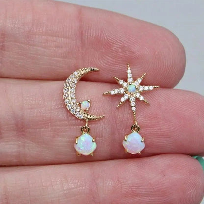 Or Boucle d'oreille romantique pour moments spéciaux