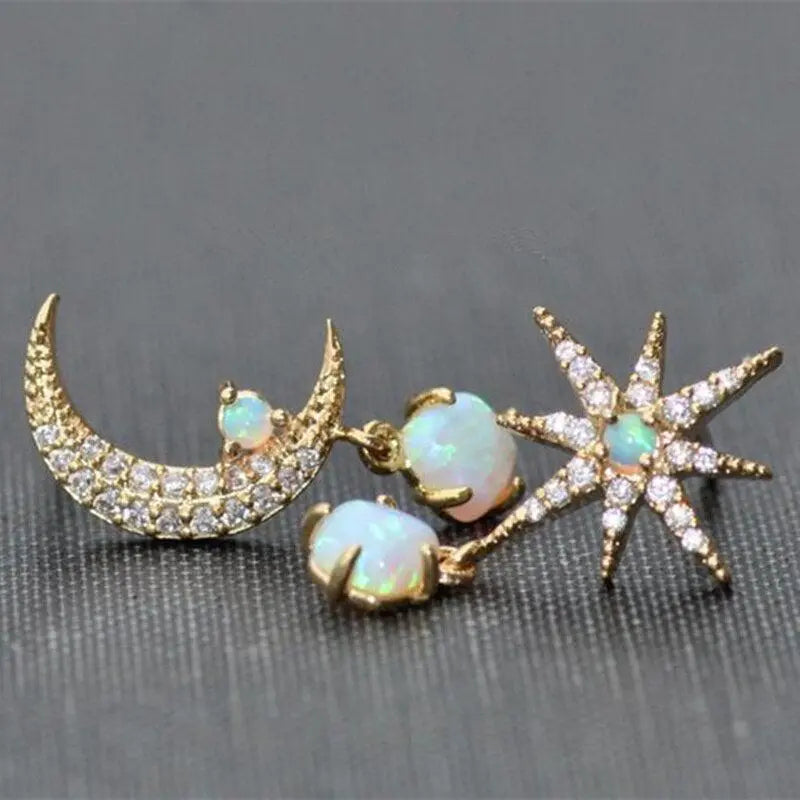 Or Boucle d'oreille romantique pour moments spéciaux